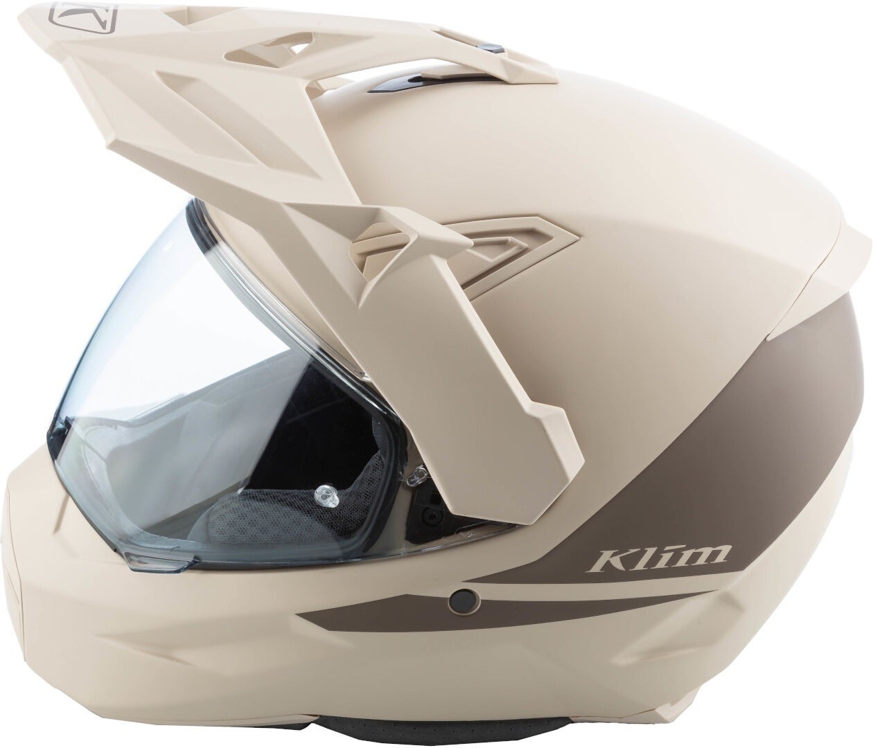 Side view of Klim X1 Alpha Carbon Enduro Helm