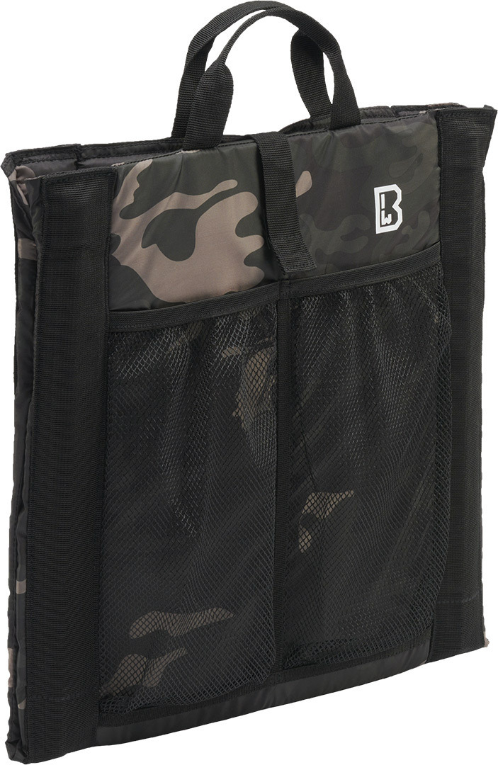 Brandit Scaun pliabil Negru/Camuflaj Figura 2