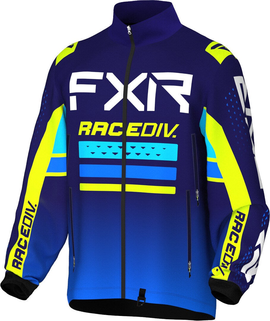 FXR RR Lite Giacca Motocross blu/neon-giallo S Figura 1