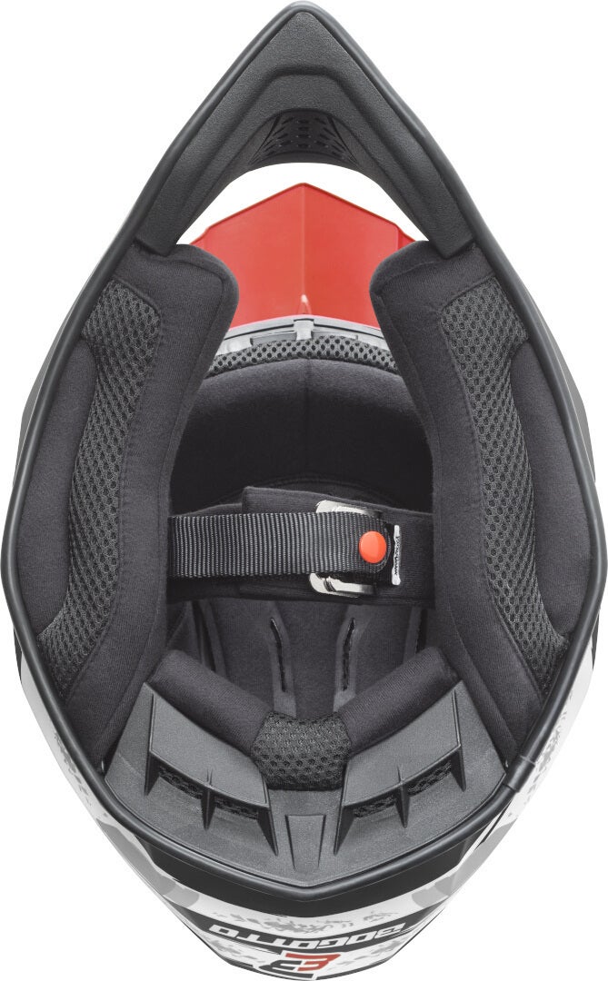 Bogotto V337 Wild-Ride casco trasversale rosso/nero/bianco L Figura 3