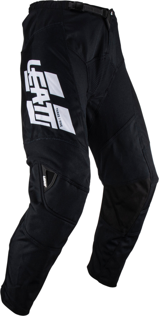 Leatt 3.5 Ride 2023 Set de tricou și pantaloni de motocross alb/negru XL Figura 3