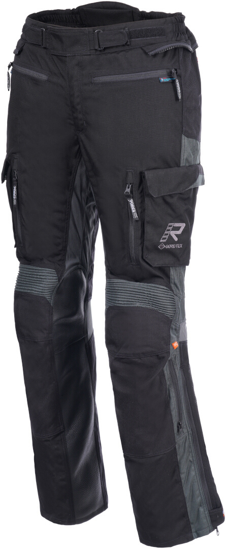 Rukka Madagasca-R Pantaloni textile pentru motociclete Negru/gri Long 50 Figura 1