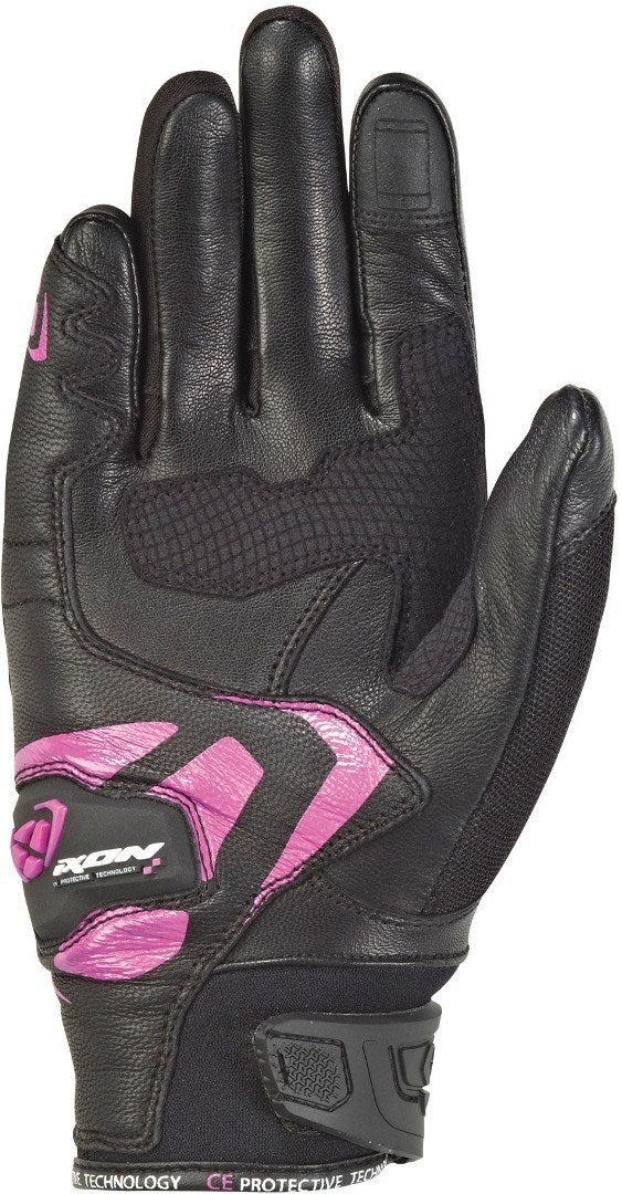 Ixon Rs Rise Air Kvinders handsker sort/pink 2XL Figur 2