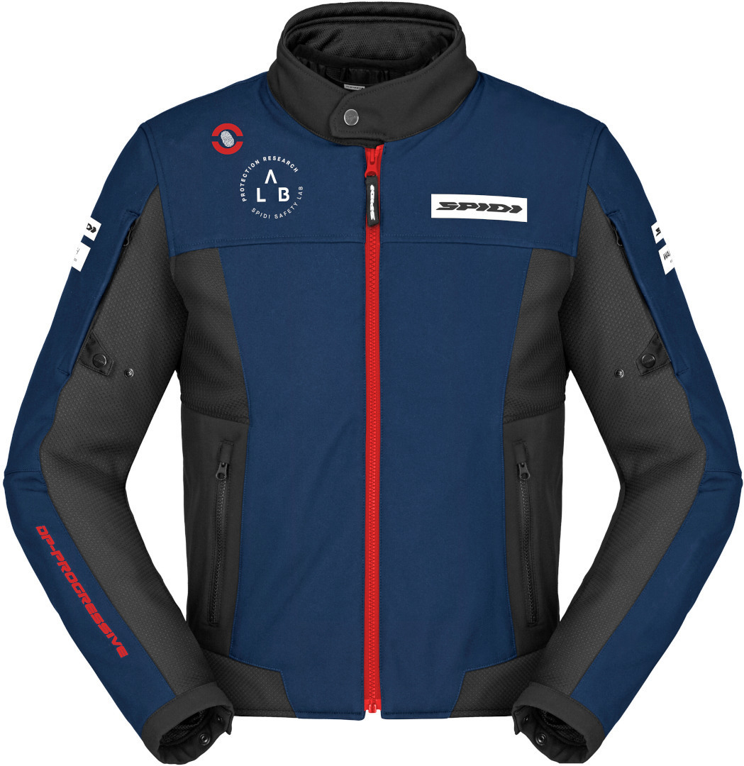 Spidi Corsa Tex 2025 Motorcykel Textil Jacka blått S Figur 1
