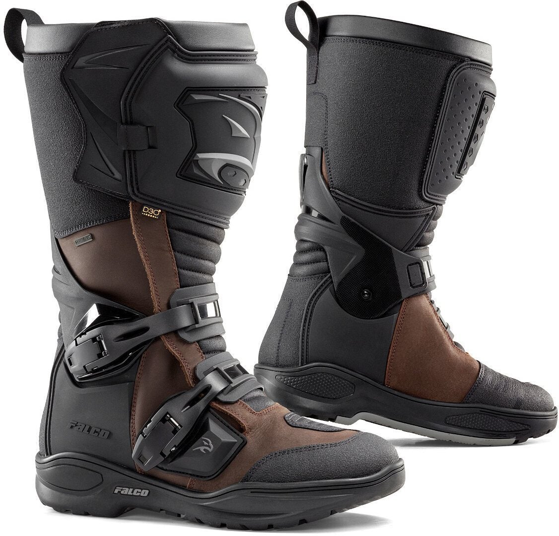 Falco Avantour 3 Bottes de moto imperméables Marron 43 Figure 1