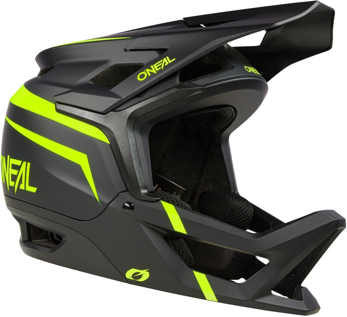 Oneal Transition Flash V.23 Casco Downhill nero opaco/giallo L (59/60) Figura 6