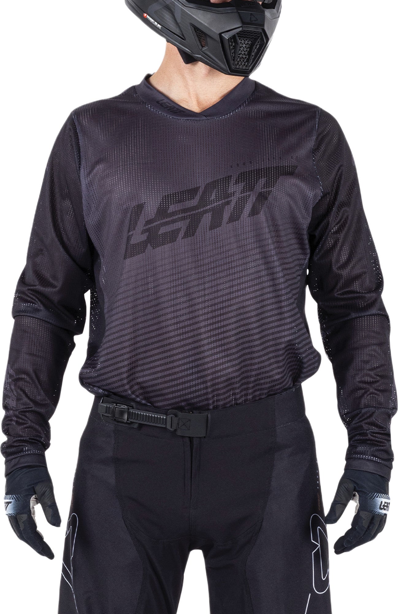 Leatt Moto 4.5 X-Flow V26 Maillot de motocross noir L Figure 3