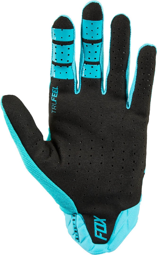 FOX Airline Motocross handsker turkis/sort S Figur 2