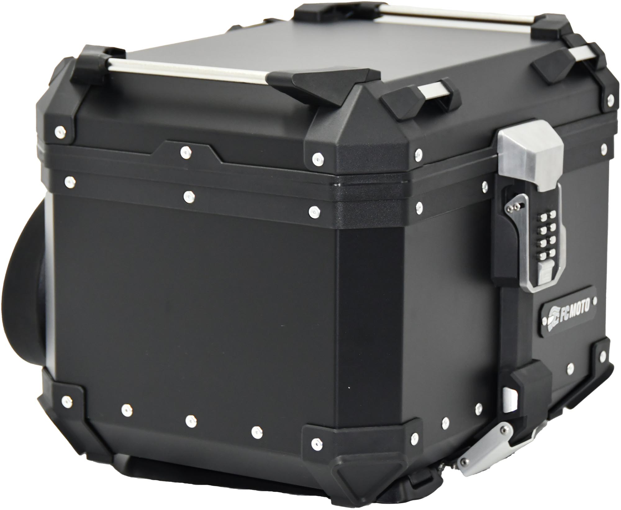 FC-Moto Terreno X PRO Nyckellös Alu Topcase med justerbart ryggstöd svart 45 Ltr. Figur 9
