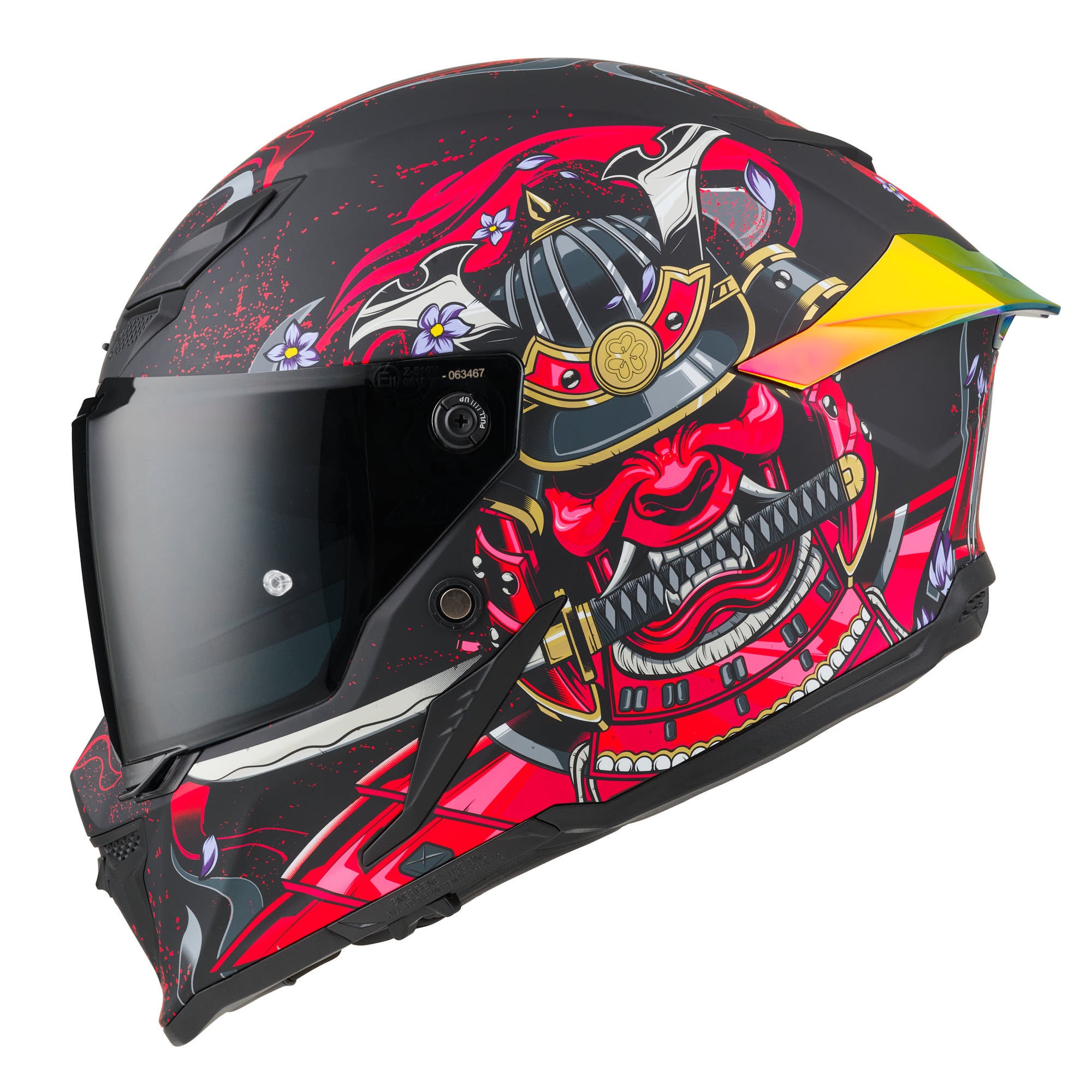 Bogotto Blade Armour Casco nero/rosso 2XL Figura 6