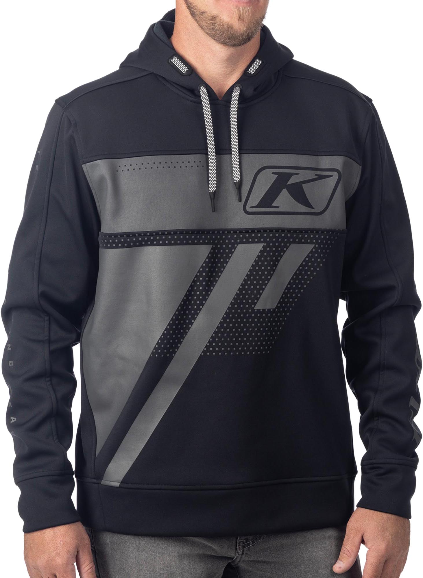 Klim Archer Hoodie black 3XL Figure 1