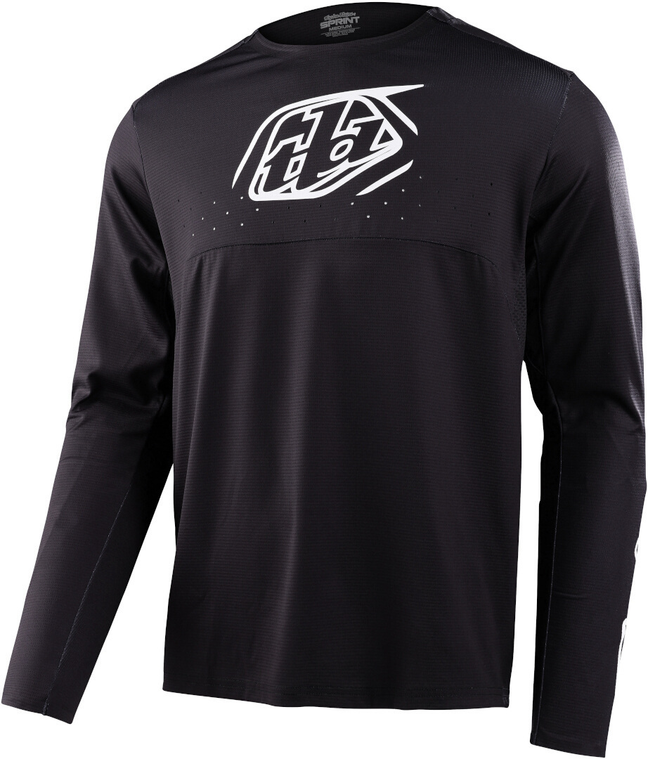 Troy Lee Designs Sprint Icon Cykeltrøje til børn Sort/hvid S Figur 1