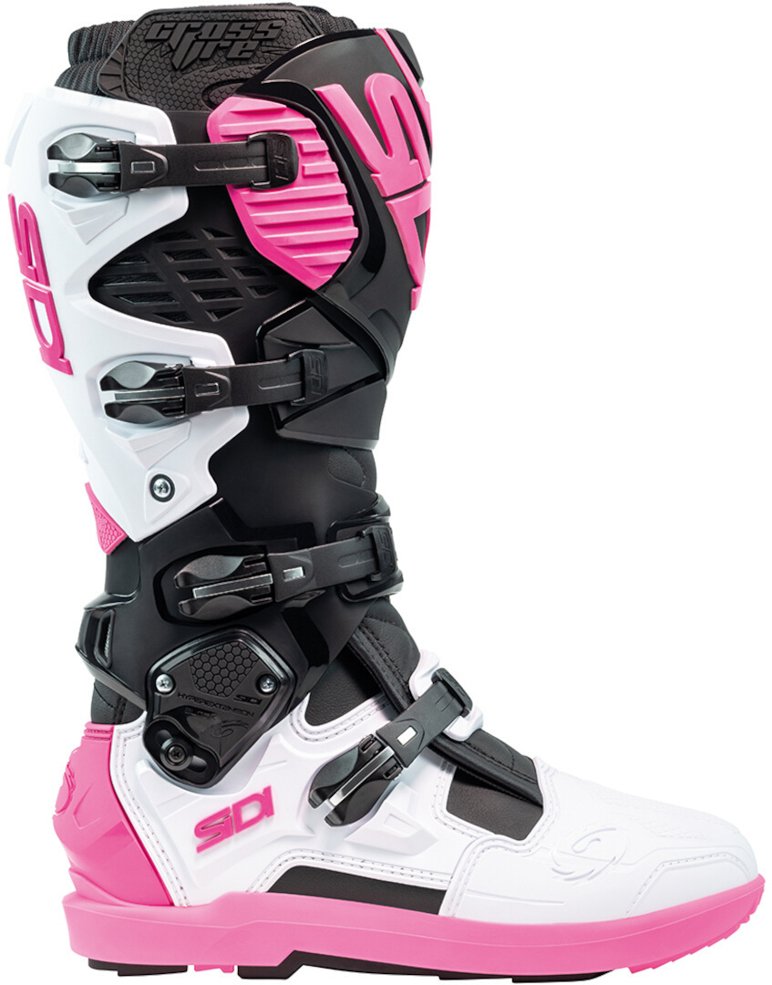 Sidi Crossfire 3 SRS Bottes Motocross noir/blanc/rose 47 Figure 5