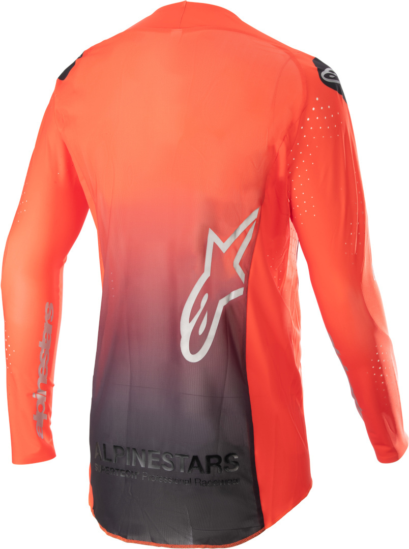 Alpinestars Supertech Risen Motocross Jersey orange/schwarz L Abbildung 2