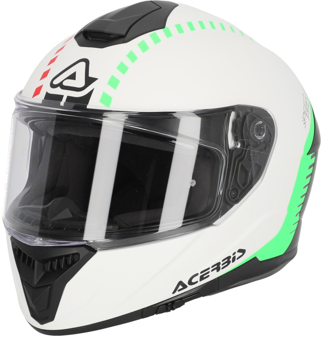 Acerbis Krapon 2024 Casco bianco opaco S (55/56) Figura 1