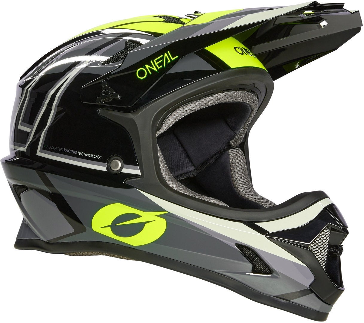 Oneal Sonus Split V.23 Casco Downhill nero/giallo M (57/58) Figura 6