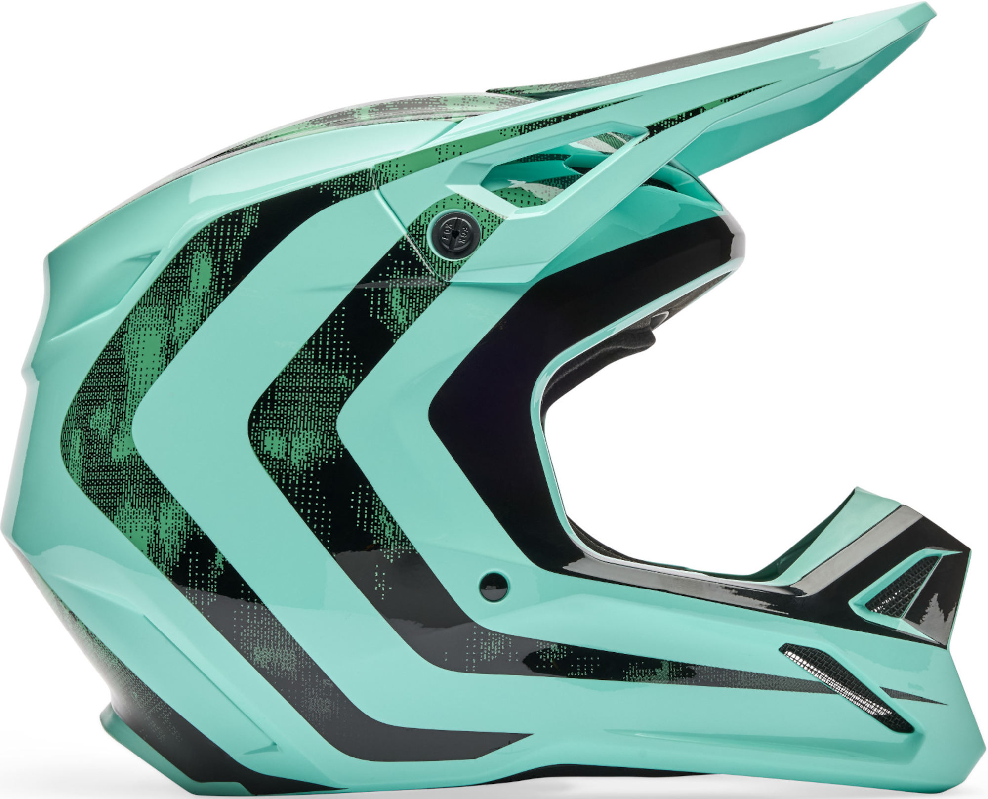 FOX V1 Kairos Cască de motocross pentru tineret turcoaz Y/S (49/51) Figura 2