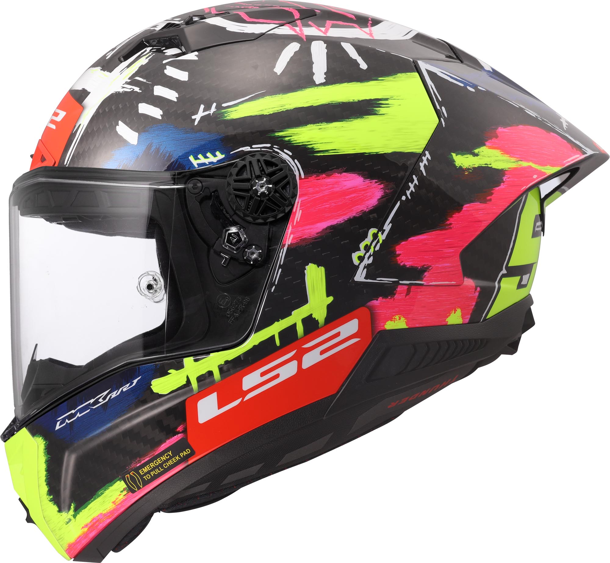 LS2 FF805 Thunder GP Aero Replica Aldeguer 25 Helm M (57/58) Abbildung 2