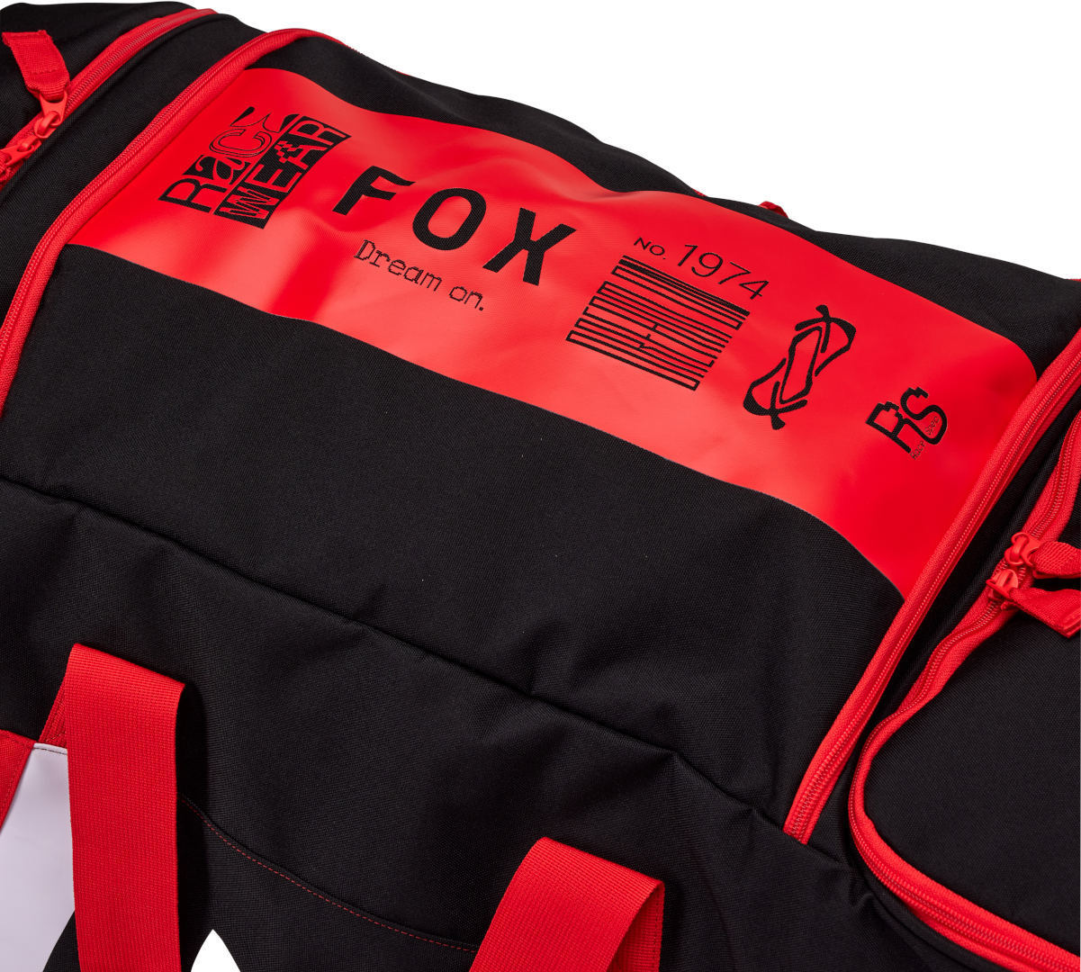 FOX Shuttle 180 Race Spec Roller Geantă de echipament roșu Figura 6