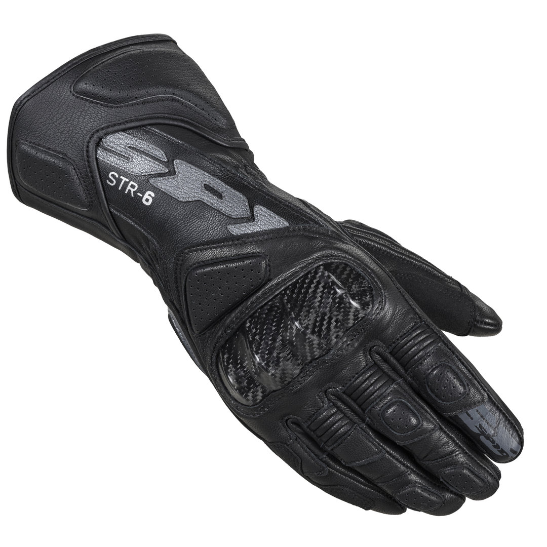 Spidi STR-6 Mănuși de motocicletă negru S Figura 1
