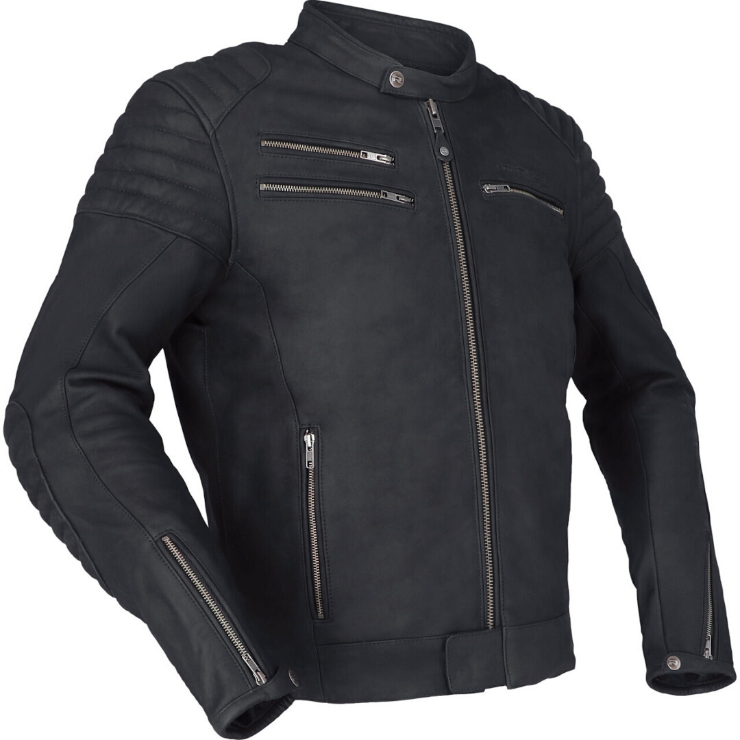 Richa Charleston Motorrad Lederjacke schwarz 64 Abbildung 1