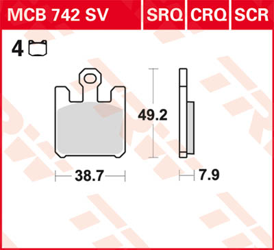 TRW Lucas MCB742CRQ Figur 1