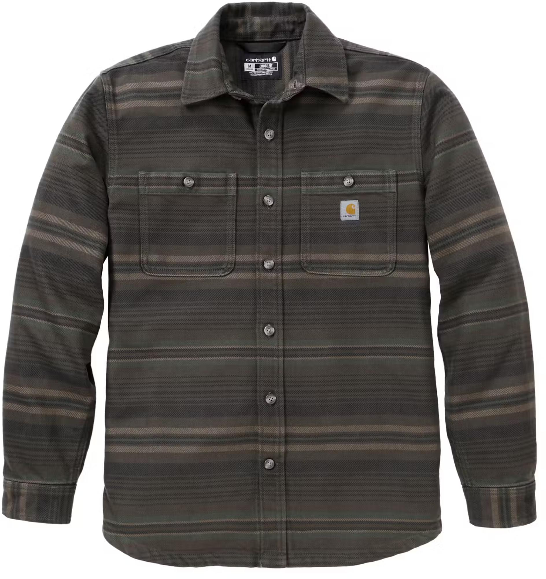 Carhartt Everett Loose LS Plaid Camicia Verde M Figura 1