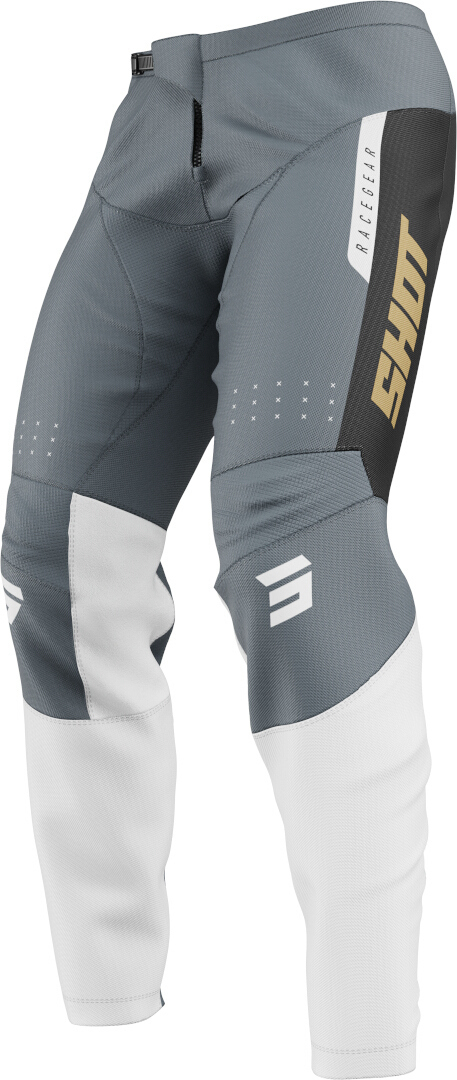 Shot Devo League Motocross Pants grey/black/white 32 Figure 1