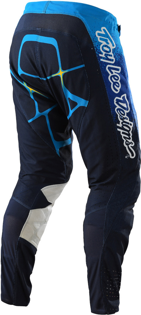 Troy Lee Designs SE Pro Webstar Motocross Pants dark blue/light blue/white 36 Figure 2