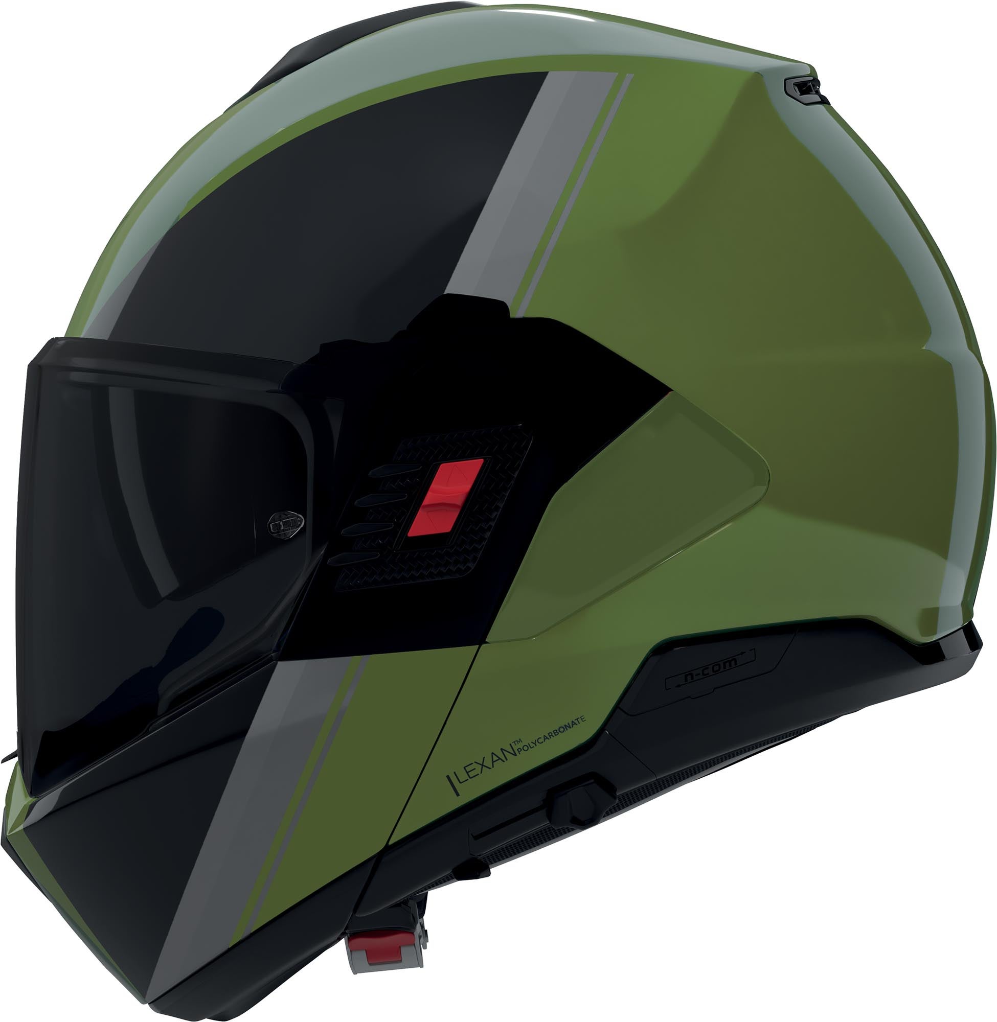 Nolan N120-1 Verniciatura Speciale N-Com Casco nero/verde M (58) Figura 3