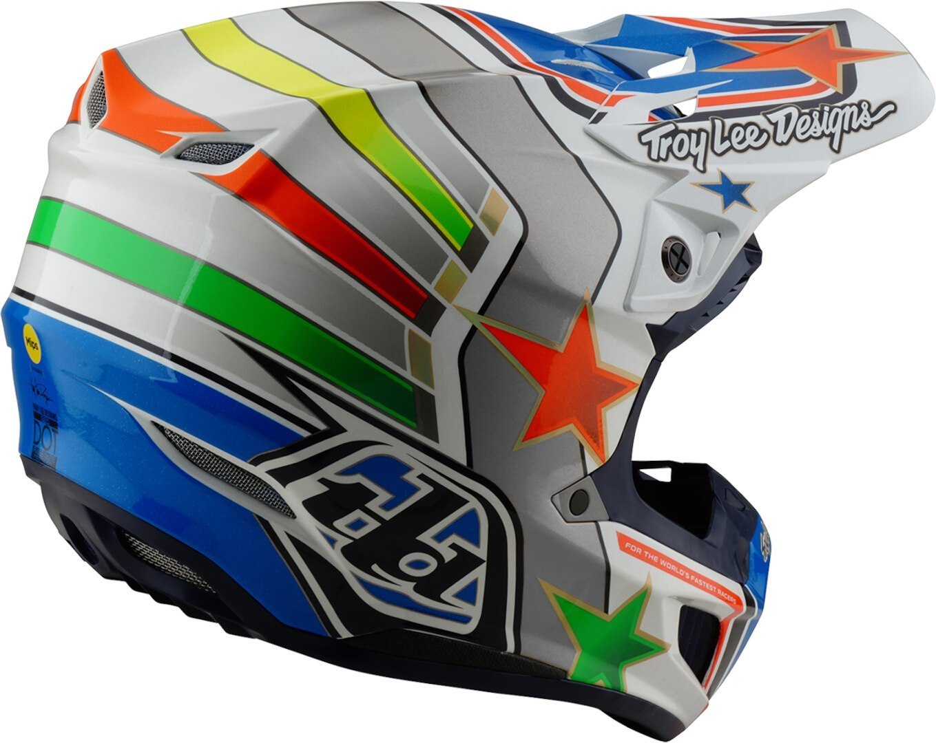 Troy Lee Designs SE5 Composite MIPS Rays Casco Motoross colorido M (57/58) Figura 5