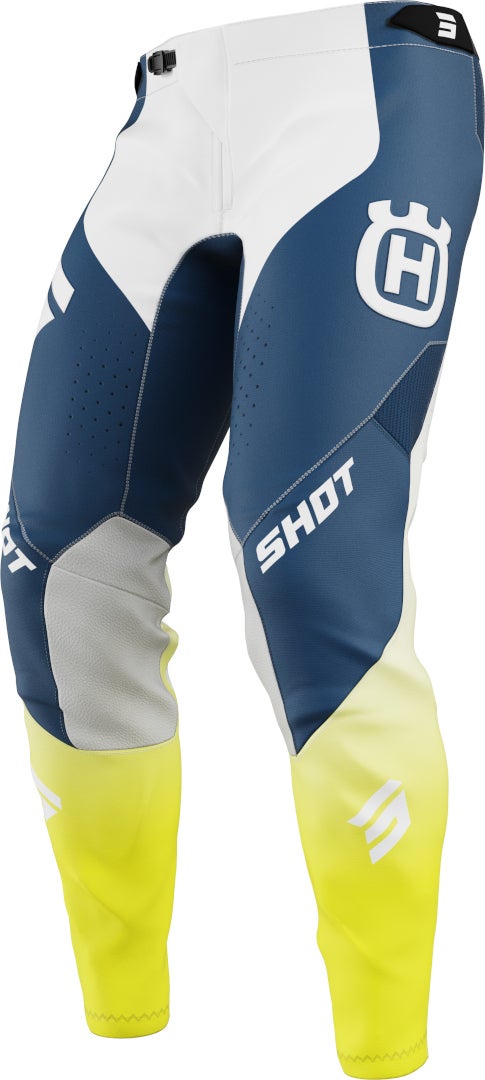 Shot Aerolite Husqvarna Limited Edition 2025 越野摩托車褲 藍/白/黃 30 圖1