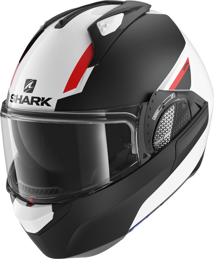 Shark Evo-GT Sean Casco bianco/nero/rosso L (59/60) Figura 1