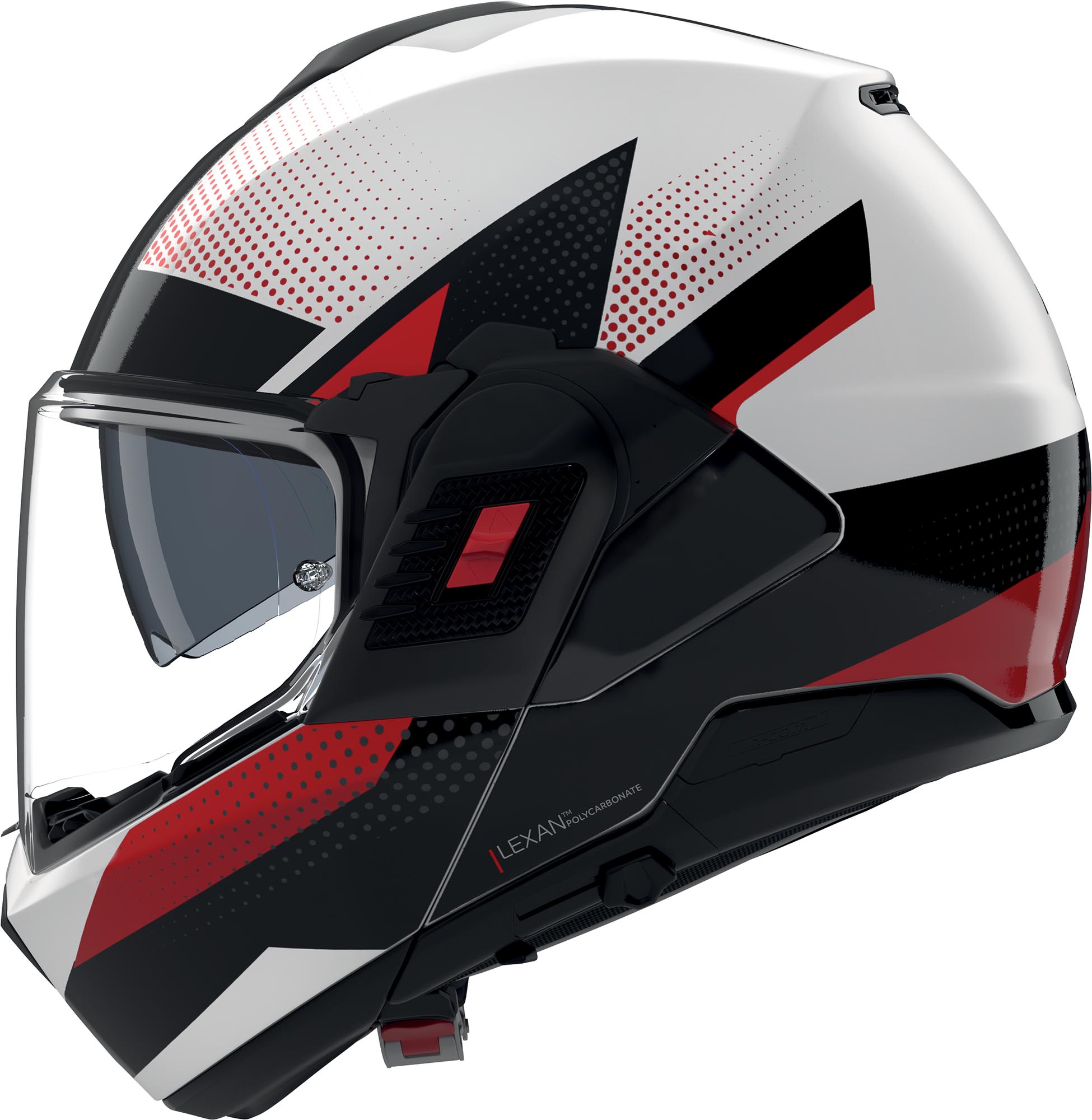 Nolan N120-1 Ciclone Capacete preto/branco/vermelho S (56) Figura 7