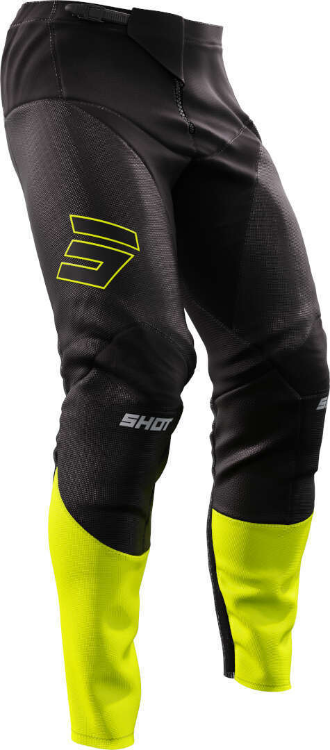 Shot Contact Patrol Motocross bukser sort/gul 40 Figur 2