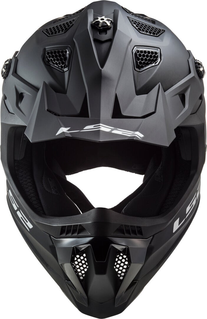 LS2 MX700 Subverter Evo II Solid Motorcross Helm Black Matt S (55/56) Figuur 7