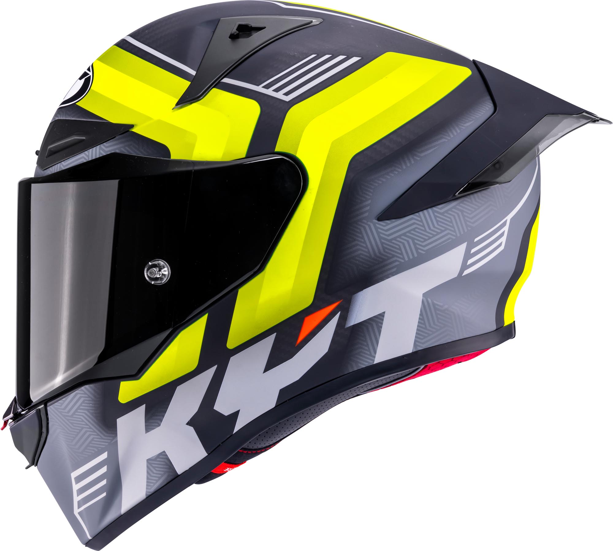 KYT R1R Carbon Accelerator Casco carbono/amarillo XL (61/62) Figura 2