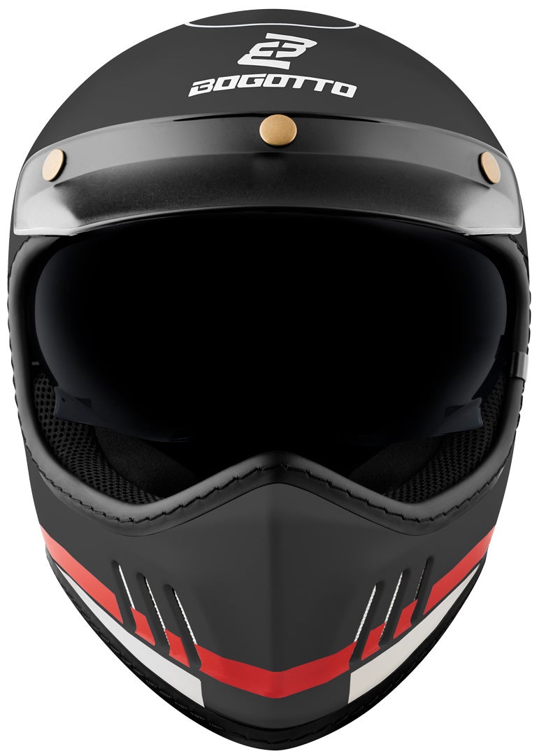Bogotto FF980 EX-R Helm schwarz/gelb/rot XL Abbildung 4