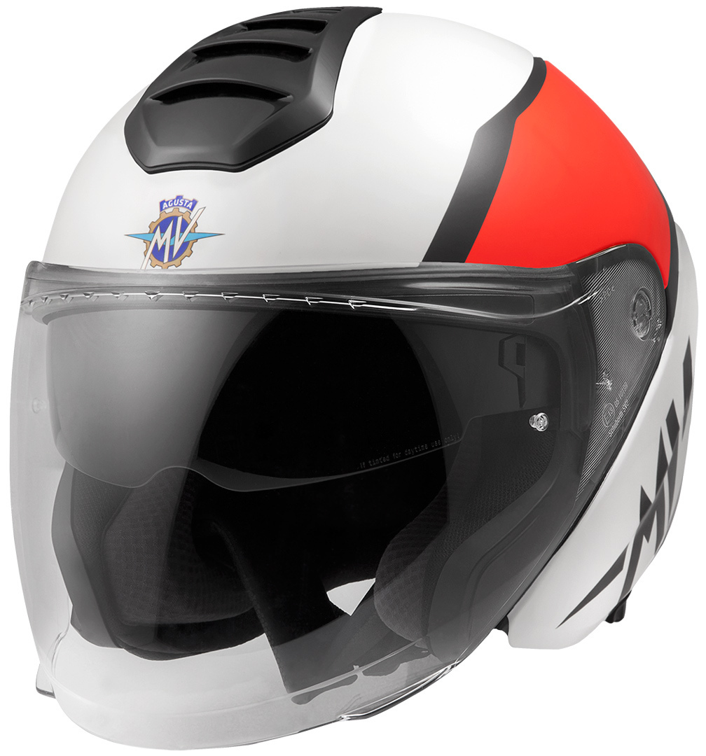 Schuberth M1 MV Capacete a jato vermelho M (57) Figura 1
