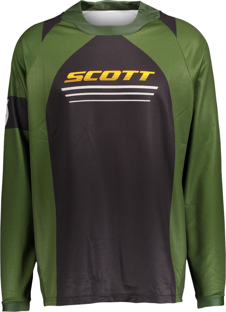Scott X-Plore Motocross Jersey sort/grøn XL Figur 1