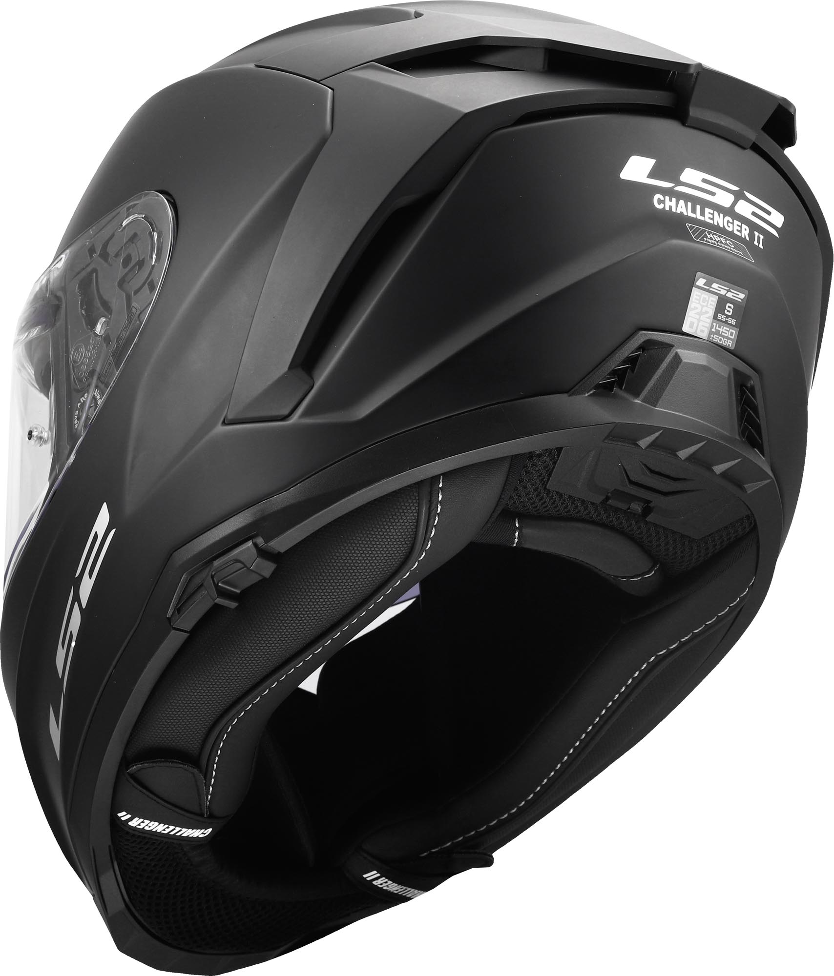 LS2 FF817 Challenger II Casque Noir mat M (57/58) Figure 12