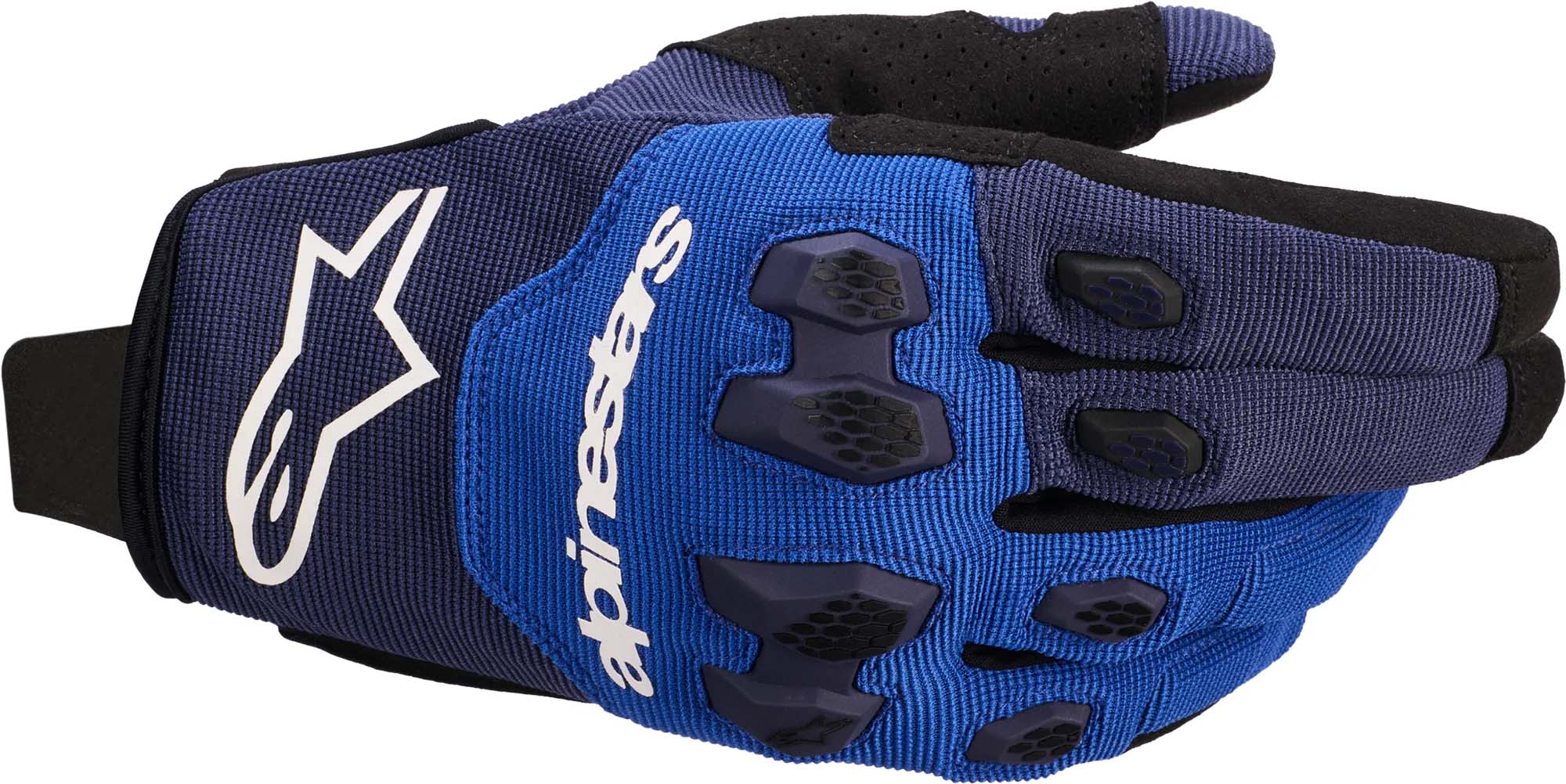 Alpinestars Pro-Dura Motocross handsker blå/hvid M Figur 1