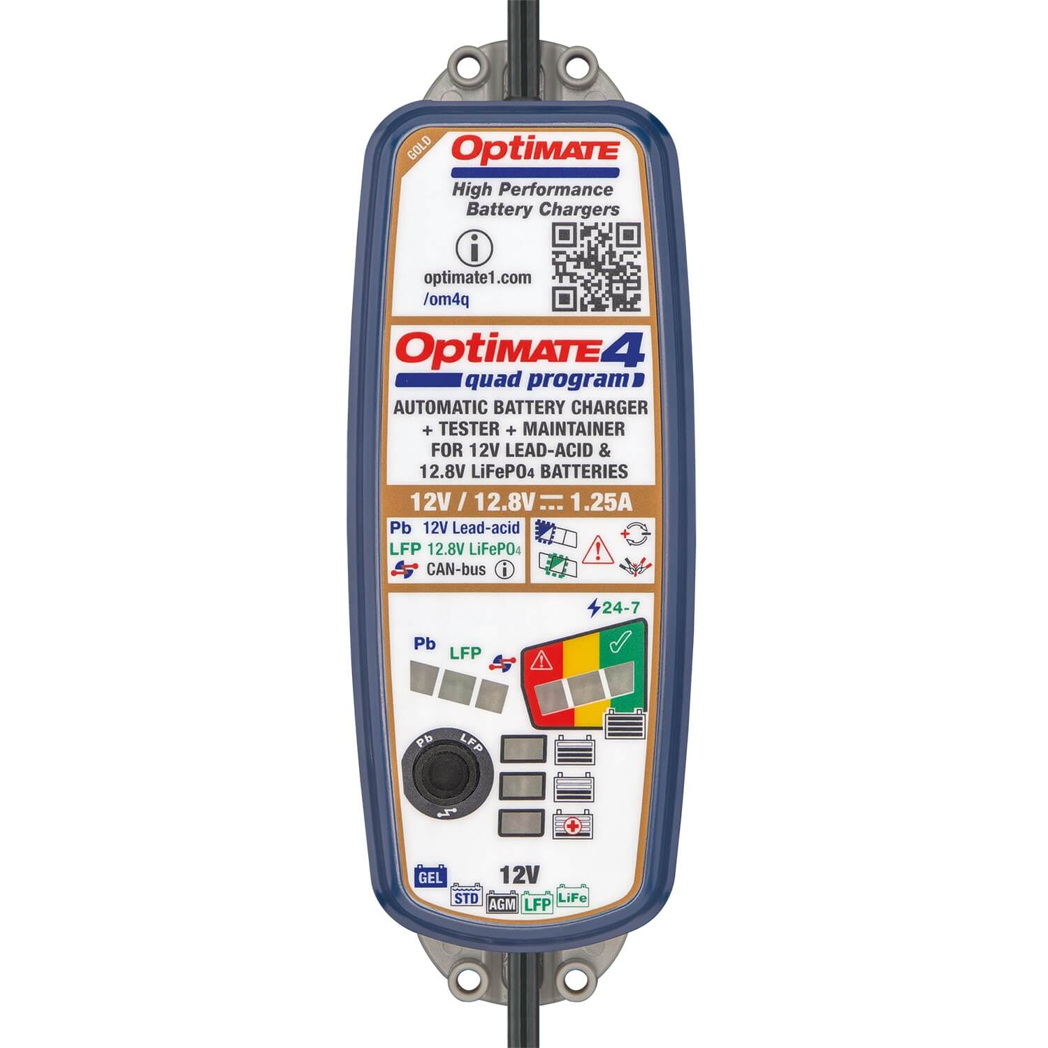 OPTIMATE Batterieladegerät Optimate 4 QUAD PROGRAM Figura 3