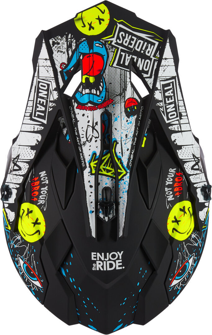 Oneal 2SRS Rancid Casque de motocross multicolore S (55/56) Figure 6