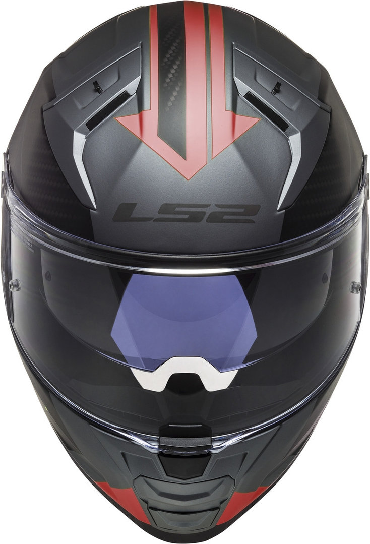 LS2 FF811 Vector II Splitter Casco grigio/rosso XL (61/62) Figura 2
