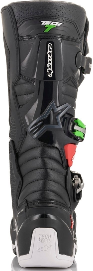 Alpinestars Tech 7 Bottes de motocross Noir/Rouge/Vert 11 (45,5) Figure 3