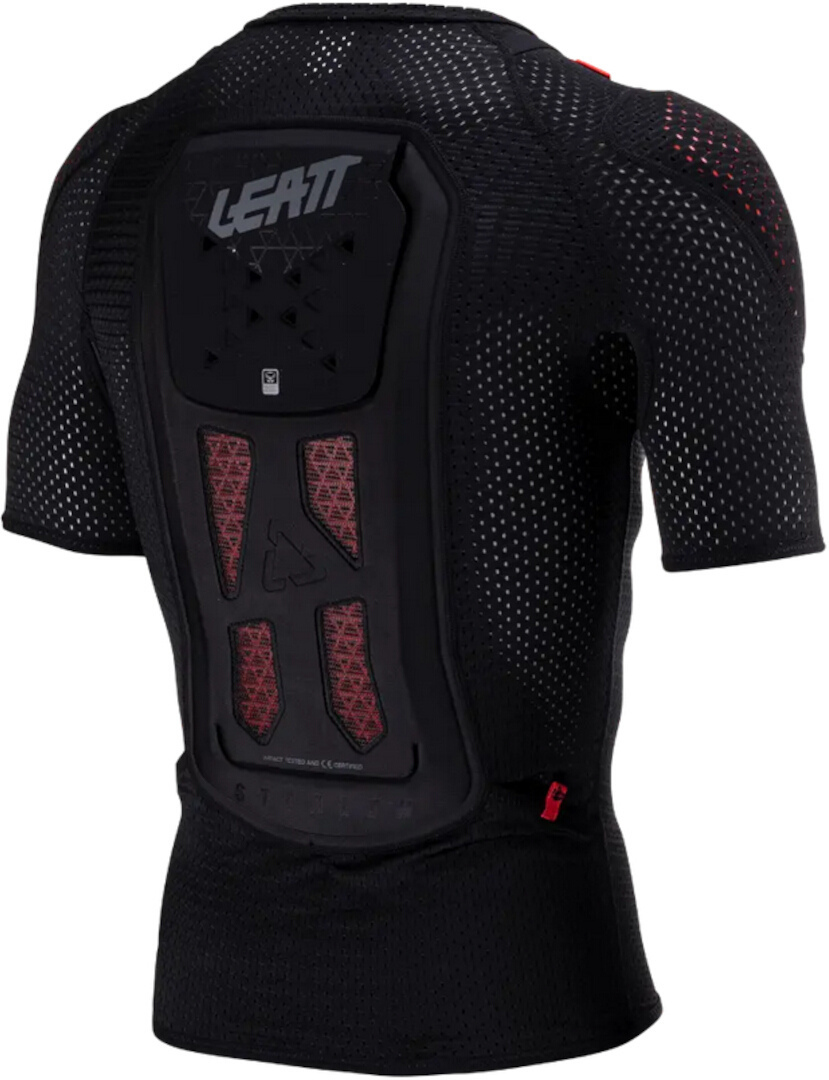 Side view of Leatt Body Tee ReaFlex Stealth Short Sleeve Protector Jacket