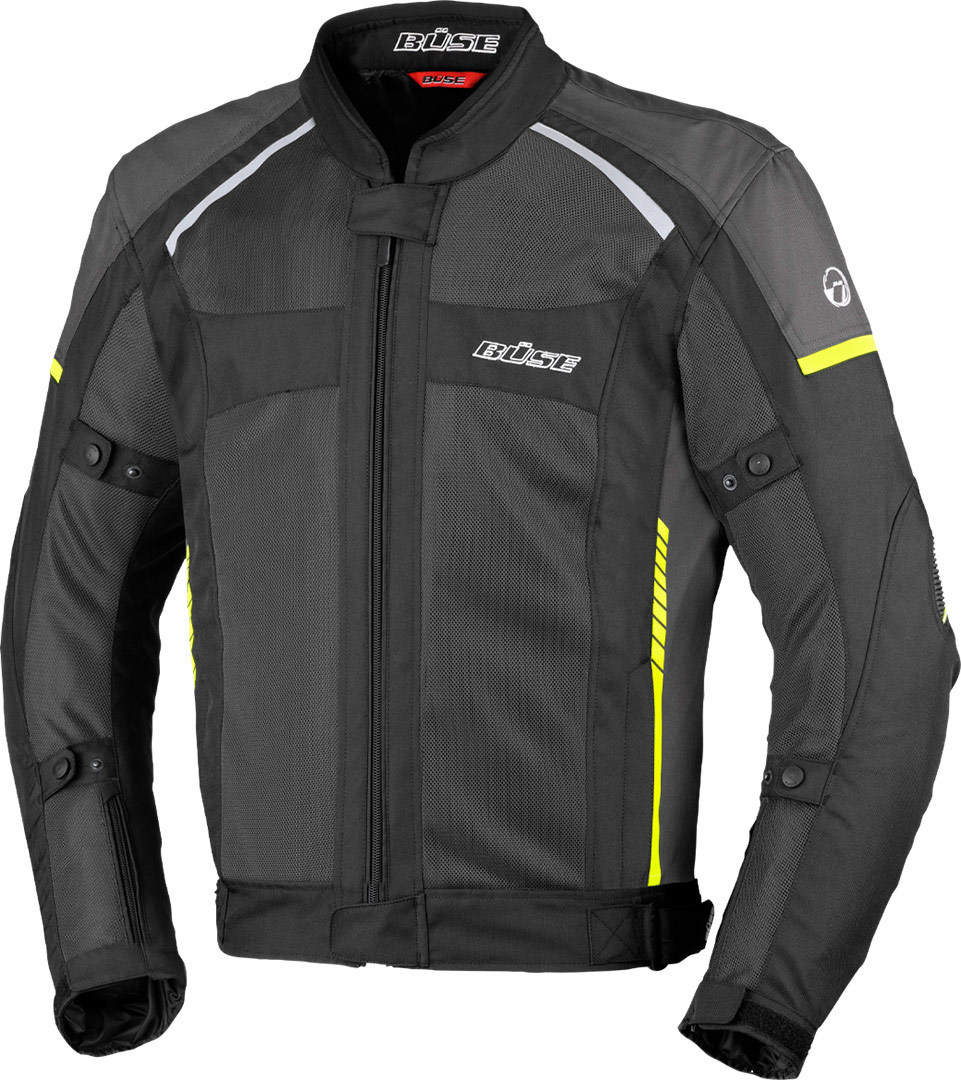 Büse Santerno Motorcycle Textile Jacket black M Figure 1
