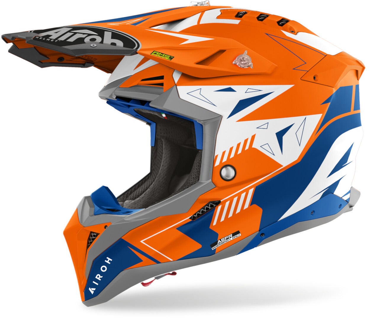 Airoh Aviator 3 Spin Motocross Helm orange matt XL (61/62) Abbildung 1