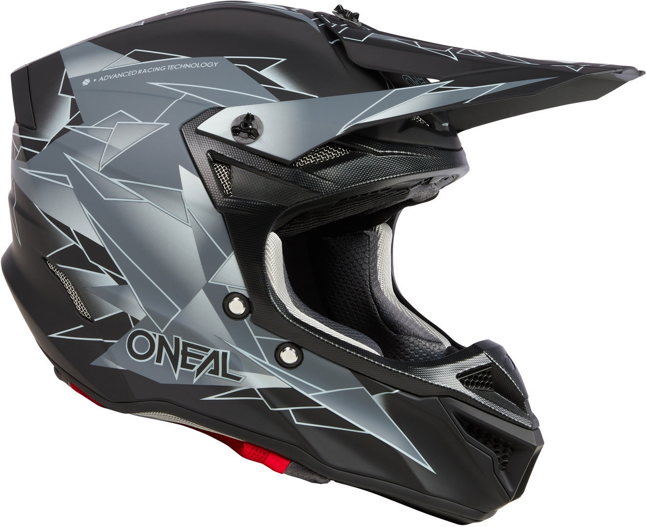Oneal 5Series Polyacrylite Surge Cască de motocross Negru/gri L (59/60) Figura 4
